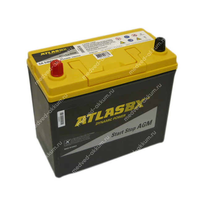 Atlas AGM 45 Ач пр. AX S46B24R