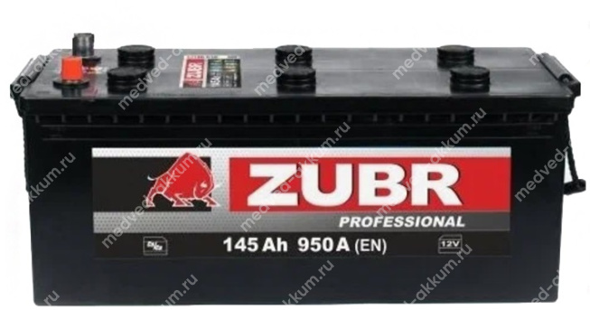 ZUBR Professional 145 Ач рос. A