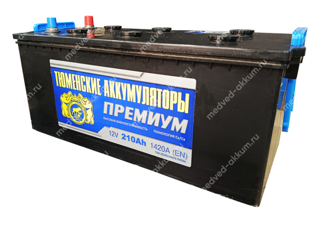 Тюмень Premium 220 Ач евро B