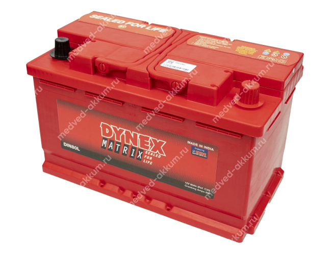 Dynex Matrix 80 Ач обр. L4