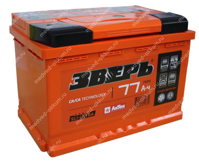 Зверь кальциевый 77 Ач обр. L3