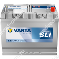 Varta Dynamic SLI 70 Ач обр. E23 D26L