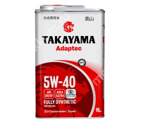 Масло моторное Takayama Adaptec 5W-40, SN/CF, A3/B4 (1л.) синт. ж/б.