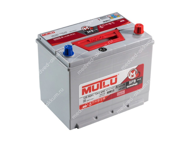 Mutlu Asia SFB 80 Ач обр. 95D26FL