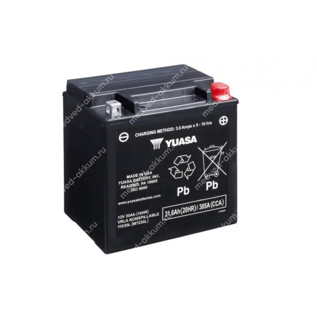 GS Yuasa 30 Ач YIX30L