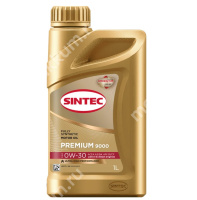 Масло моторное Sintec Premium 9000 0W-30, SP/CF, A3/B4 (1л.) синт.