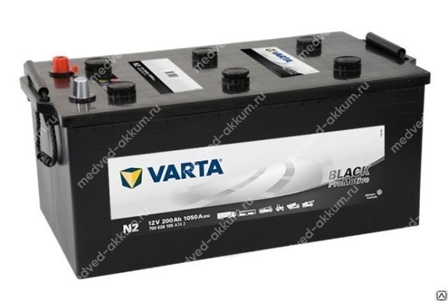 Varta Promotive Black 200 Ач N2
