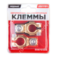 Клеммы медные SKYWAY японские 015 (S06701015)