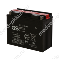 GS Yuasa 18 Ач GTX18L-BS 