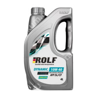 Масло моторное ROLF Dynamic 10W-40, SL/CF (4л.) п/синт.