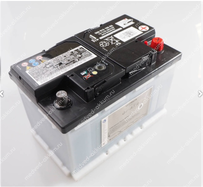 Exide VW 72 Ач обр. JZW 915105А