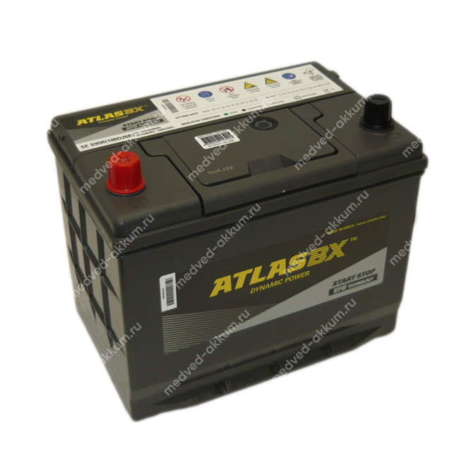 Atlas EFB 68 Ач пр. SE S95R 100D26R