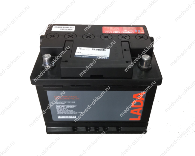 Аком Lada 62 Ач обр. L2