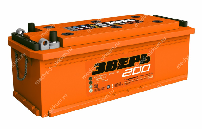 Зверь 200 Ач унив. евро B