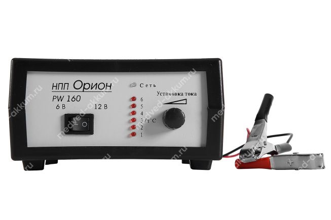 Зарядное устройство ОРИОН PW160 (6/12V, 0-6 A, автомат)