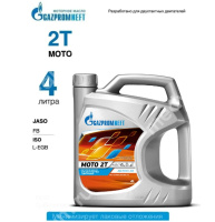Масло моторное двухтактное Gazpromneft Moto 2Т Jaso FB (4л.) мин.