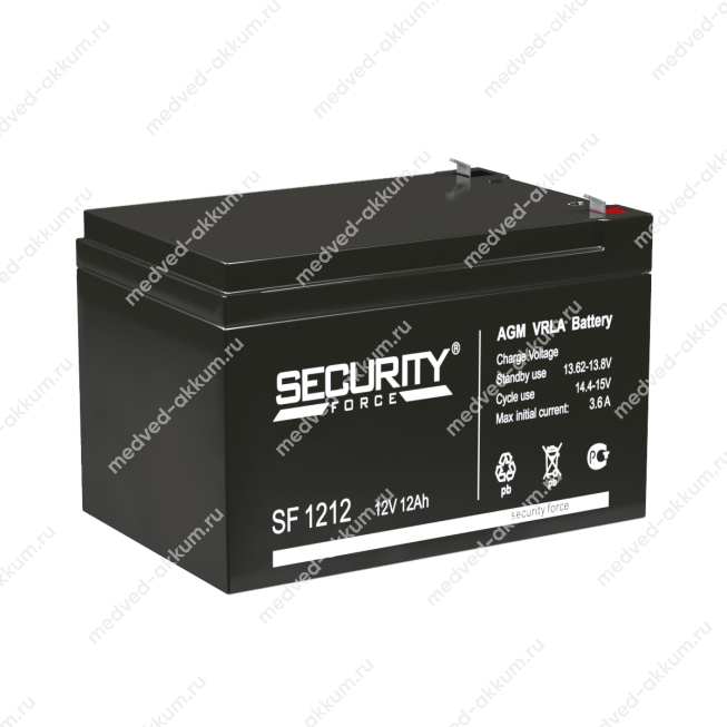 Security Force SF 1212 12V 12 Ач