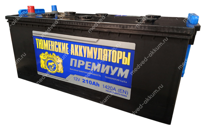 Тюмень Premium 210 Ач рос. B