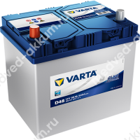 Varta Blue Dynamic Asia 60 Ач D48 пр. D23R 
