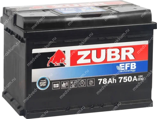 ZUBR EFB 78 Ач обр. L3
