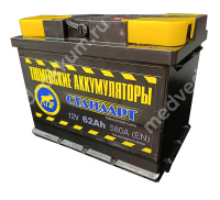 Тюмень Standard 62 Ач обр. L2