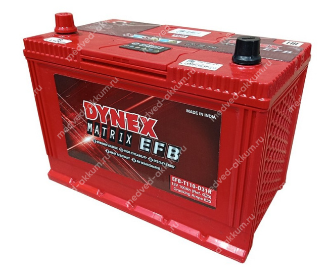 Dynex Matrix EFB 100 Ач T110 пр. D31R