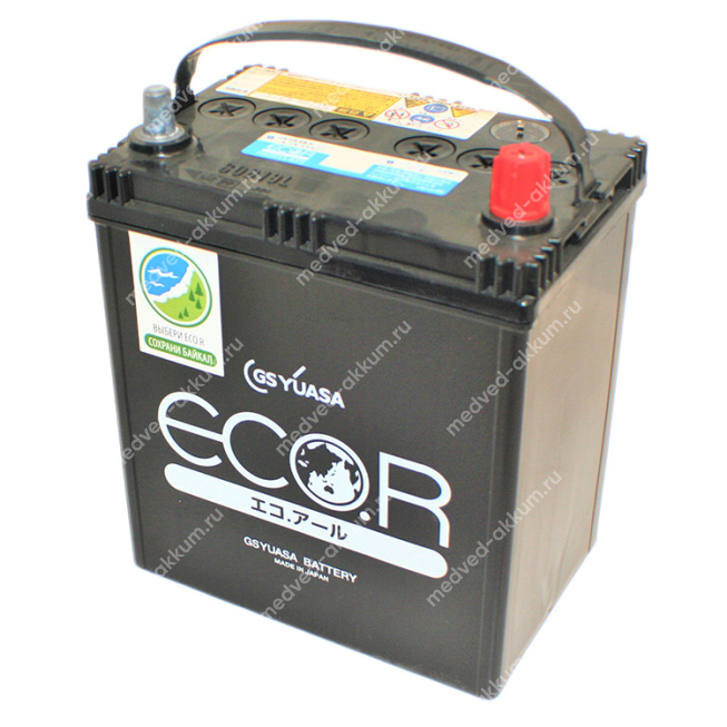 GS Yuasa Eco.R 43 Ач обр. 60B19L