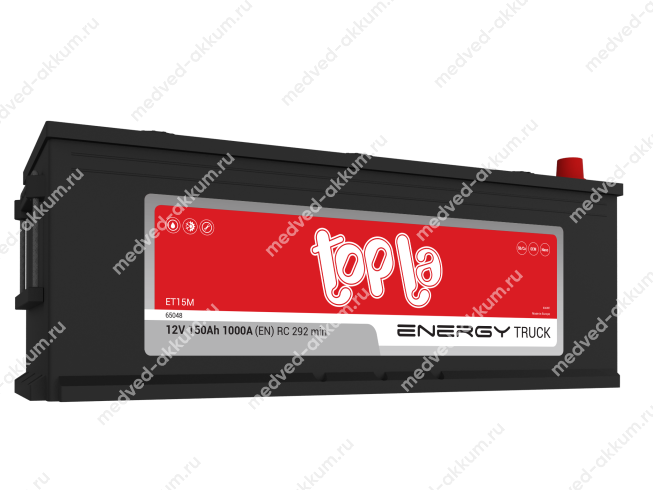 TOPLA Truck Energy 150 Ач евро MAC110